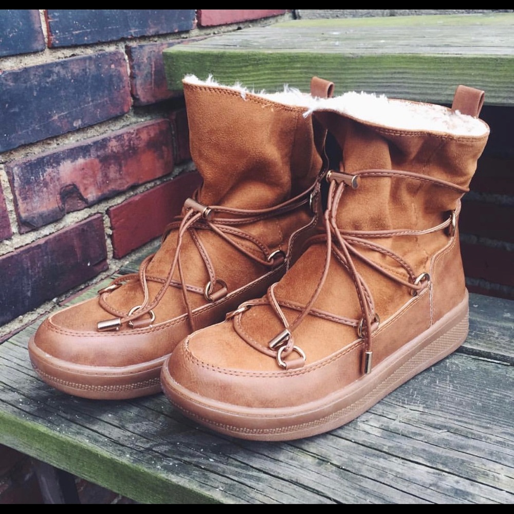 Fur Lined Boots-NWOT